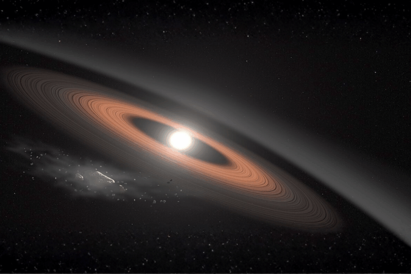 Des astronomes découvrent une étoile dévorant encore ses planètes, un phénomène rare et fascinant