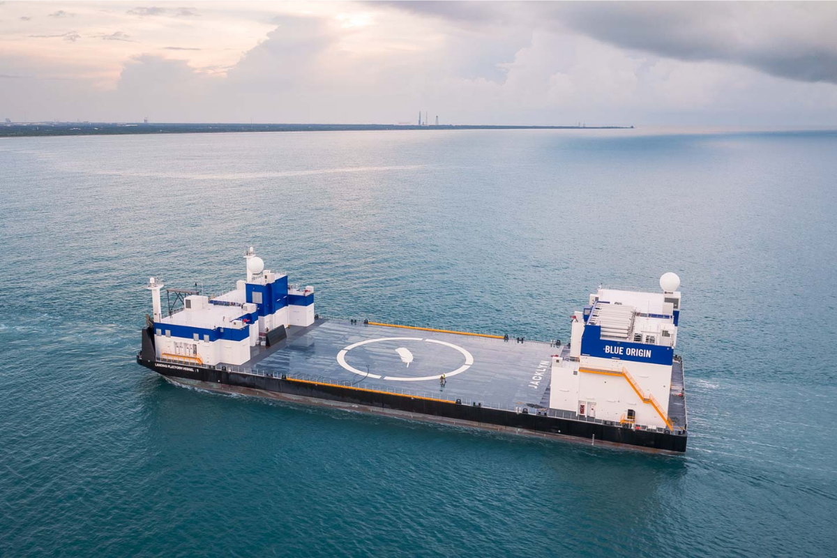 Jacklyn, la barge qui bouleverse les ambitions de Blue Origin avec une touche d'humanité