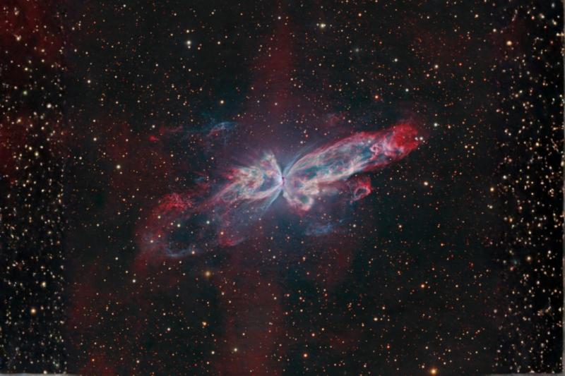 Le Gemini Observatory fête ses 25 ans en capturant la beauté mystique de la nébuleuse du Papillon