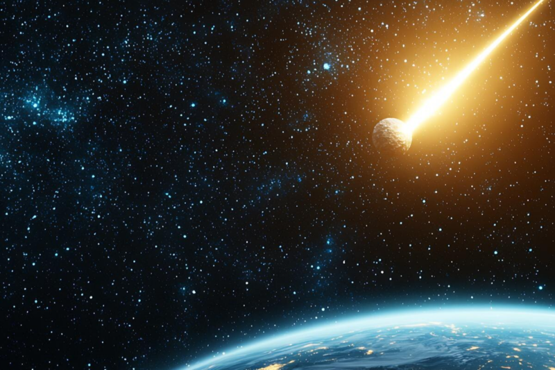 Une com&egrave;te verte illumine le ciel, les astronomes capturent des images fascinantes