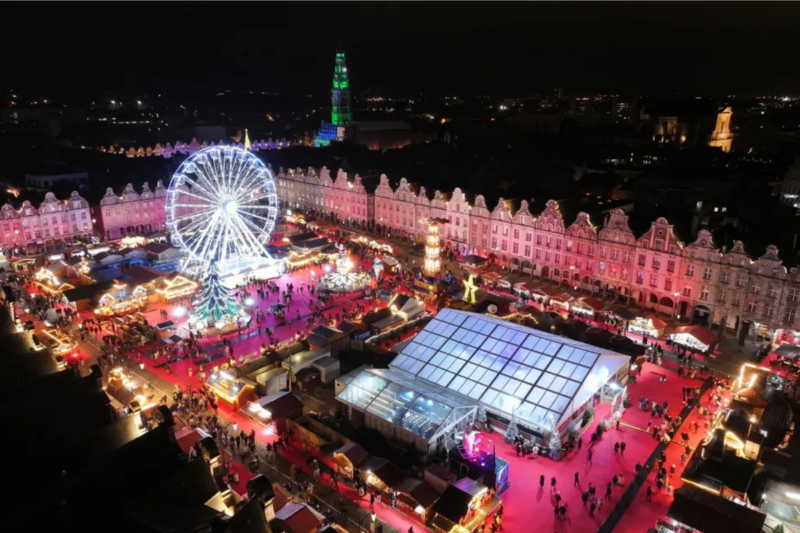 Une ville du nord cache un march&eacute; de No&euml;l si magique qu'il semble sorti d'un conte
