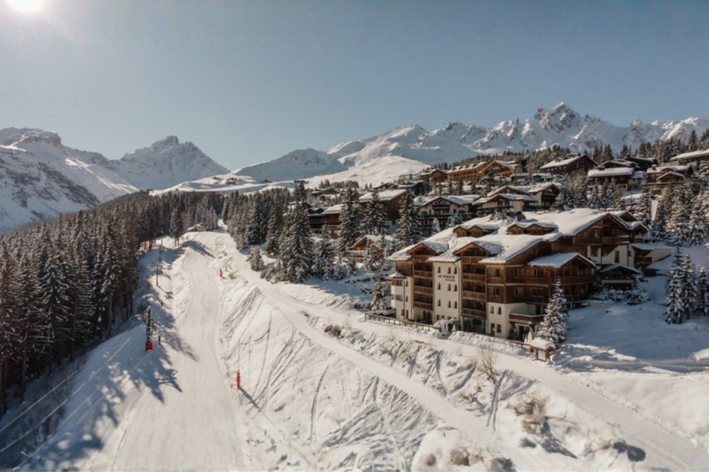 Un havre de paix à Courchevel attire les amoureux de l'hiver en quête de sérénité