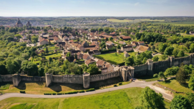 Un village médiéval caché à 2h de Paris promet une escapade romantique inoubliable