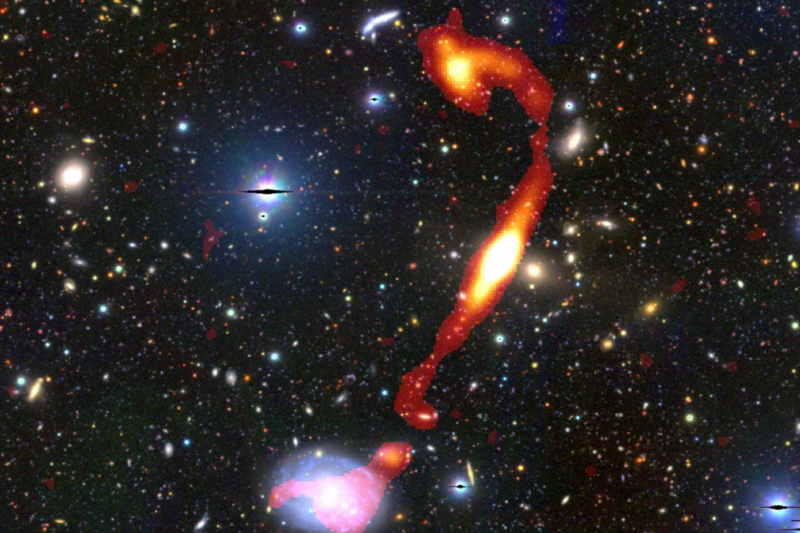 Des galaxies g&eacute;antes d&eacute;j&agrave; pr&eacute;sentes 1,4 milliard d'ann&eacute;es apr&egrave;s le Big Bang intriguent les scientifiques