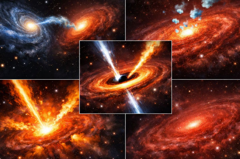 Les galaxies Red Geyser regorgent de gaz mais restent myst&eacute;rieusement st&eacute;riles en &eacute;toiles