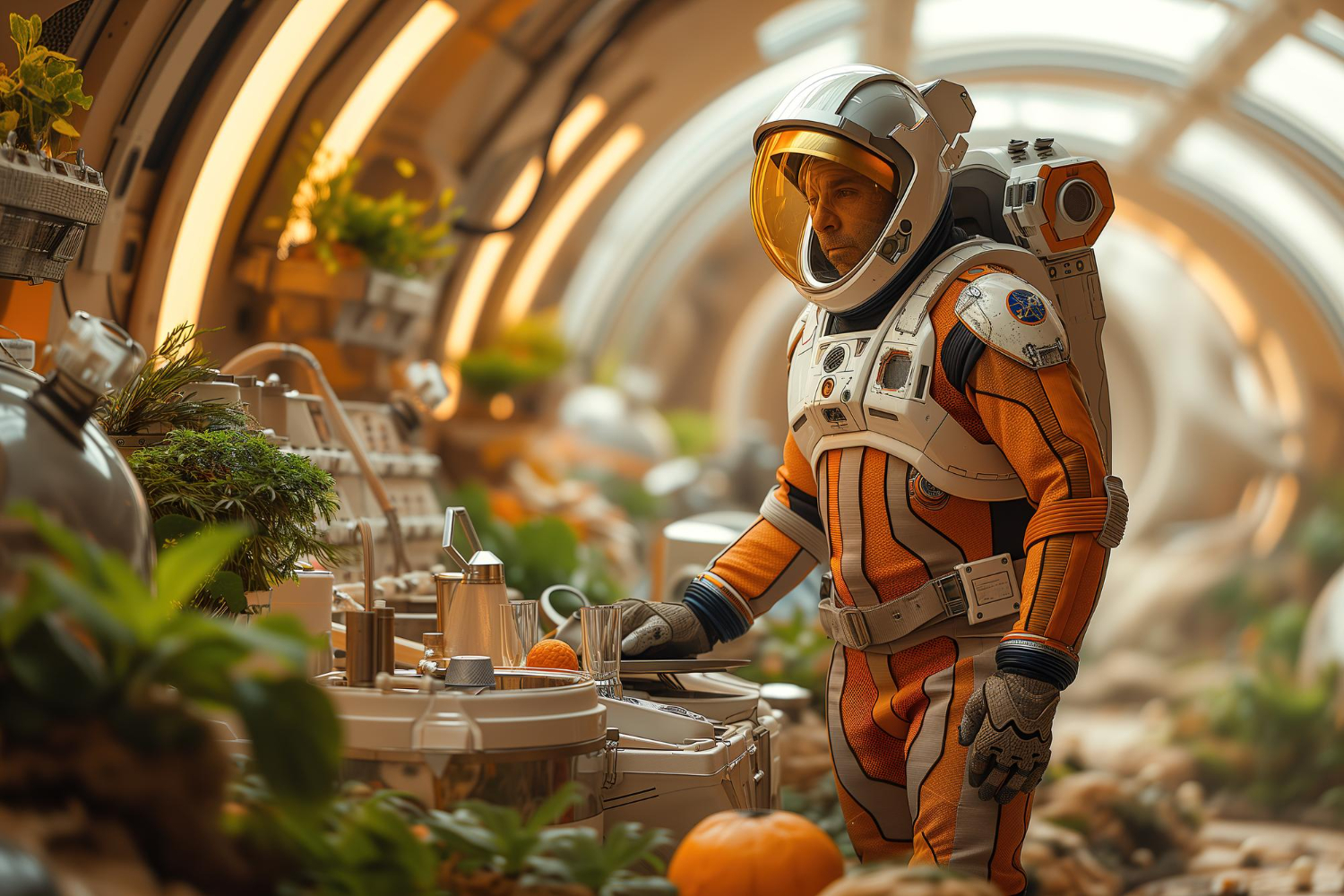 Des plantes poussent sur Mars gr&acirc;ce &agrave; un engrais &agrave; base de cyanobact&eacute;ries, une avanc&eacute;e prometteuse pour l'avenir de l'exploration spatiale