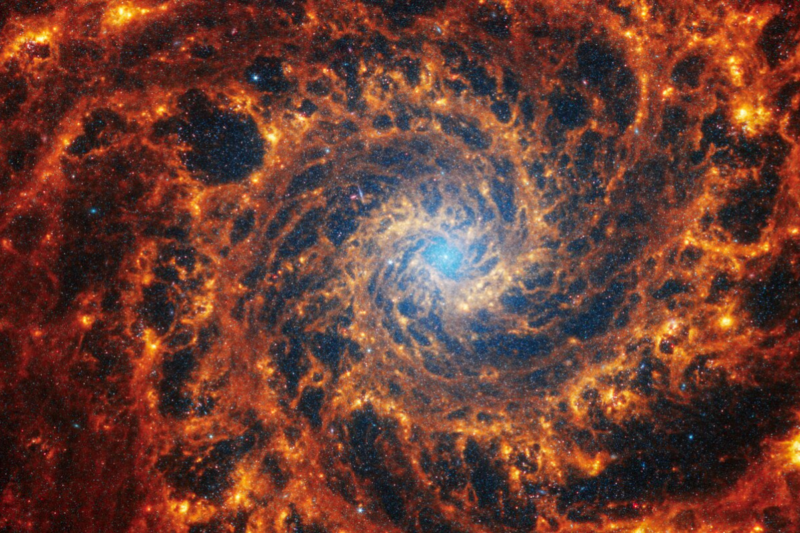 Une danse c&eacute;leste de nouvelles &eacute;toiles illumine notre galaxie avec &eacute;merveillement