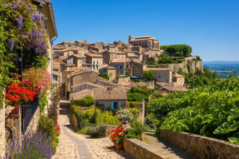 Ce village cach&eacute; de Dr&ocirc;me proven&ccedil;ale &eacute;merveille par son charme m&eacute;di&eacute;val intact