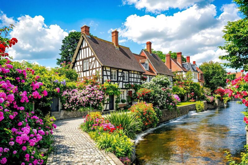 D&eacute;couvrez ce village normand cach&eacute; &agrave; 3h de Paris qui &eacute;merveille les visiteurs