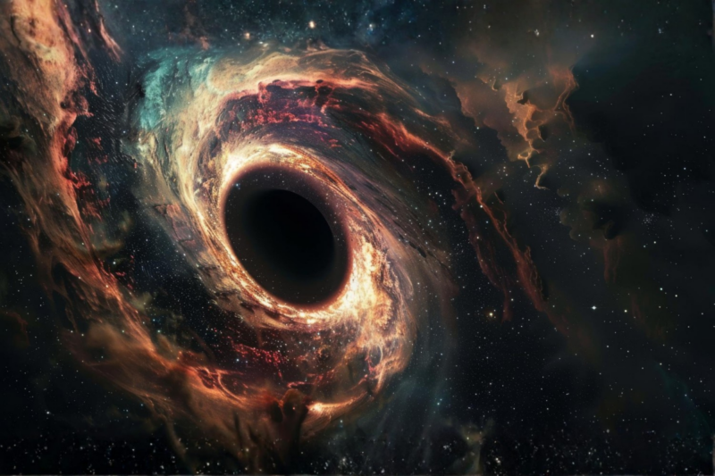 Des &eacute;toiles s'effondrent et des myst&egrave;res cosmiques &eacute;mergent dans l'univers fascinant des trous noirs