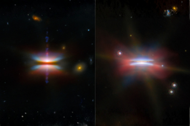 Le t&eacute;lescope Webb capture deux disques plan&eacute;taires et un potentiel nouveau monde en formation